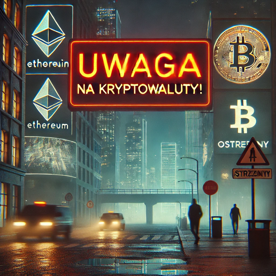 UWAŻAJCIE NA KRYPTOIWALUTY!